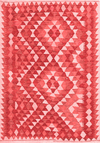 Southwestern Red Country Rug, con683red