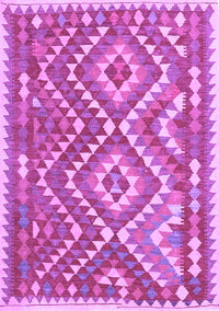 Southwestern Purple Country Rug, con683pur