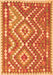 Southwestern Orange Country Rug, con683org