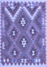 Southwestern Blue Country Rug, con684blu