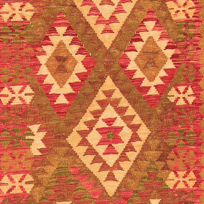 Serging Thickness of Machine Washable Southwestern Orange Country Area Rugs, wshcon685org