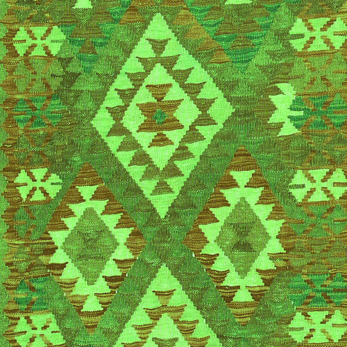 Southwestern Green Country Rug, con685grn