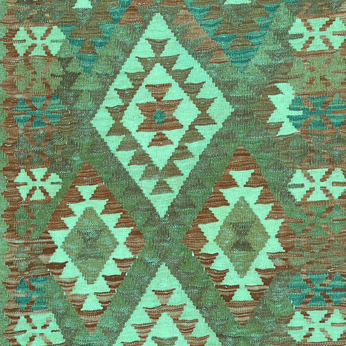 Southwestern Turquoise Country Rug, con685turq