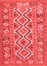 Southwestern Red Country Rug, con686red