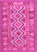 Southwestern Pink Country Rug, con686pnk