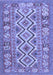 Southwestern Blue Country Rug, con686blu