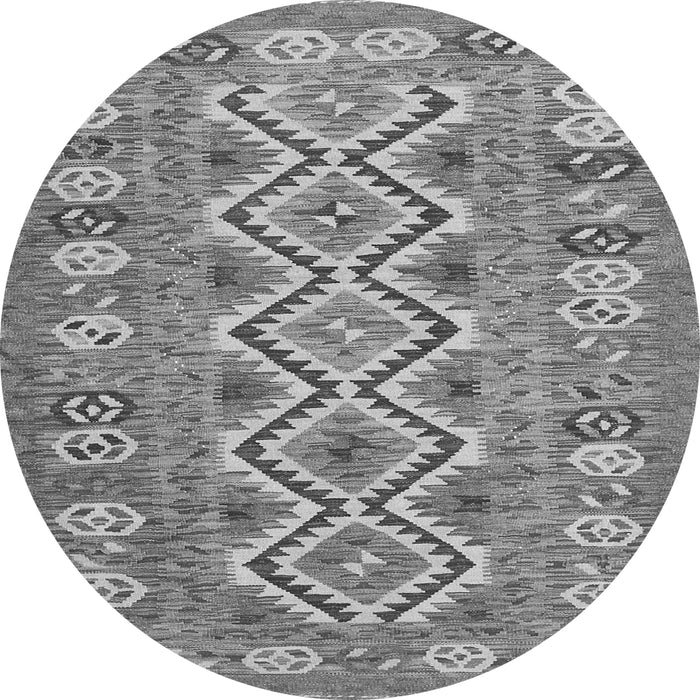 Machine Washable Southwestern Gray Country Rug, wshcon686gry