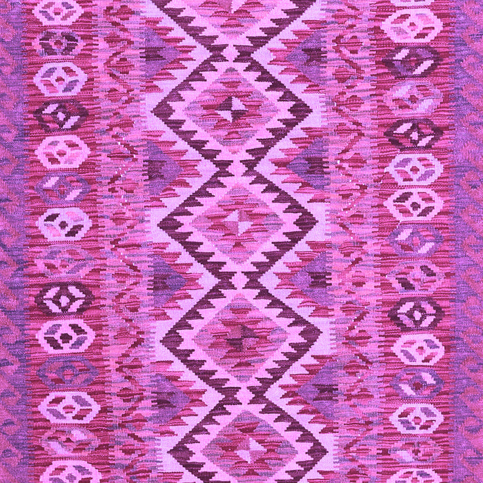 Machine Washable Southwestern Purple Country Area Rugs, wshcon686pur