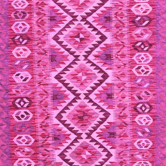 Machine Washable Southwestern Pink Country Rug, wshcon686pnk