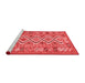 Country Red Washable Rugs