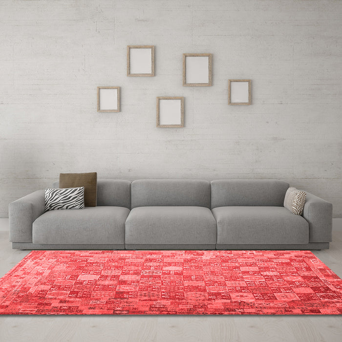 Traditional Red Washable Rugs