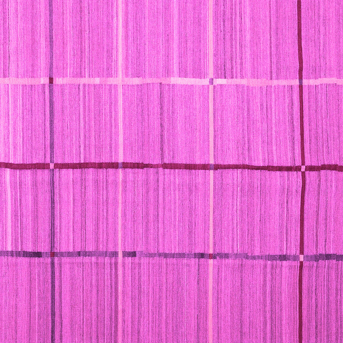 Square Machine Washable Abstract Pink Contemporary Rug, wshcon689pnk