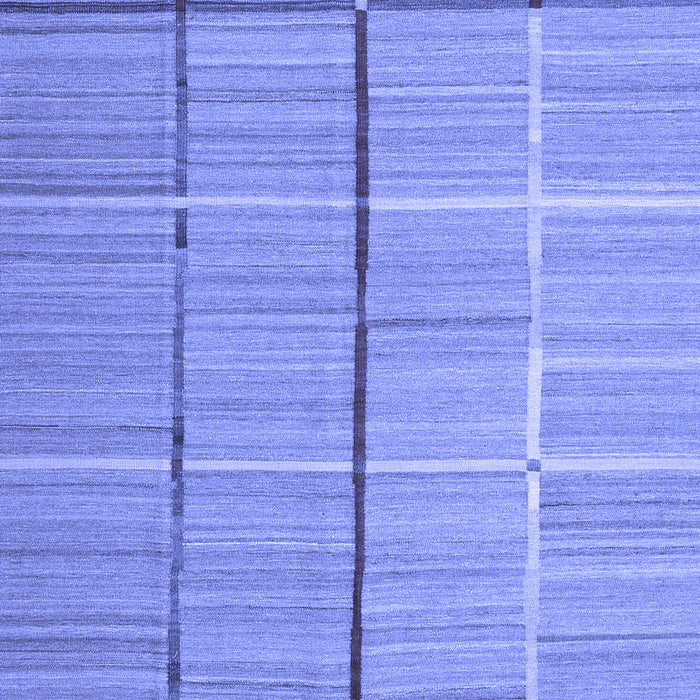 Machine Washable Abstract Blue Contemporary Rug, wshcon689blu