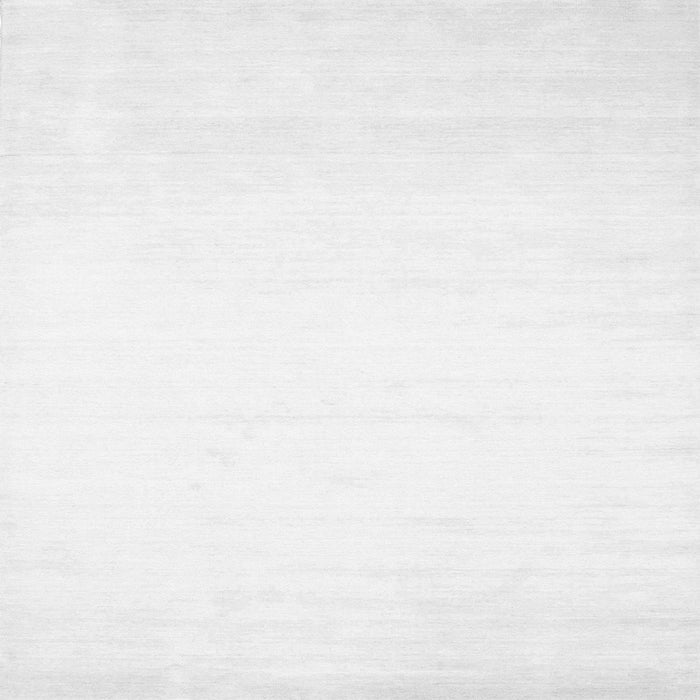 Round Machine Washable Solid Gray Modern Rug, wshcon68gry