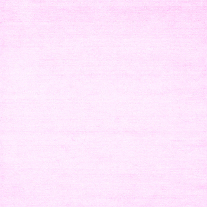 Machine Washable Solid Pink Modern Rug, wshcon68pnk