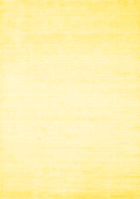 Solid Yellow Modern Rug, con68yw