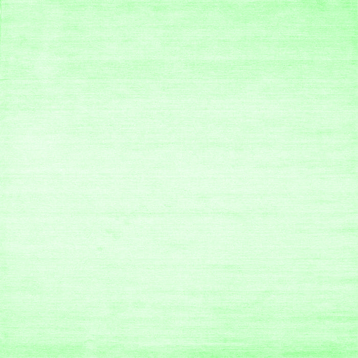 Square Machine Washable Solid Emerald Green Modern Area Rugs, wshcon68emgrn