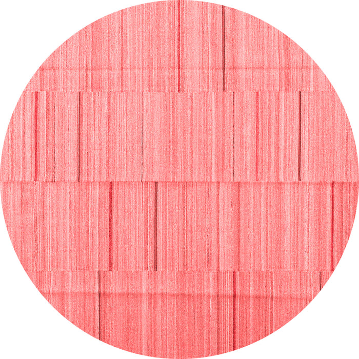 Machine Washable Abstract Red Contemporary Rug, wshcon690red
