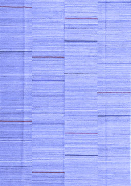 Abstract Blue Contemporary Rug, con690blu