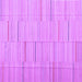 Square Machine Washable Abstract Purple Contemporary Area Rugs, wshcon690pur