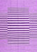 Solid Purple Modern Rug, con691pur