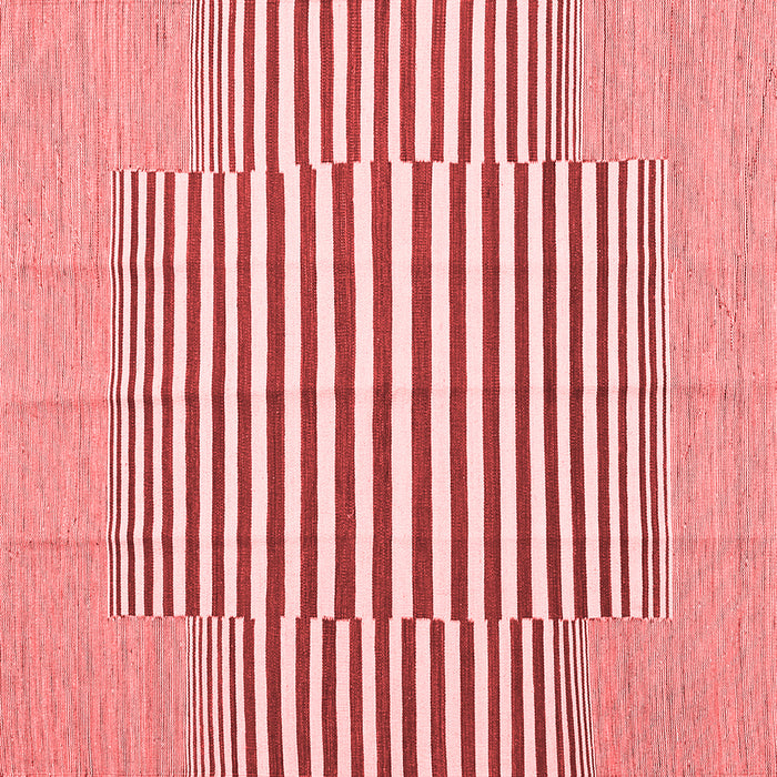 Solid Red Modern Rug, con691red