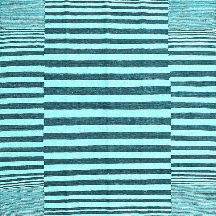 Solid Light Blue Modern Rug, con691lblu