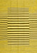 Solid Yellow Modern Rug, con691yw