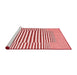 Modern Red Washable Rugs