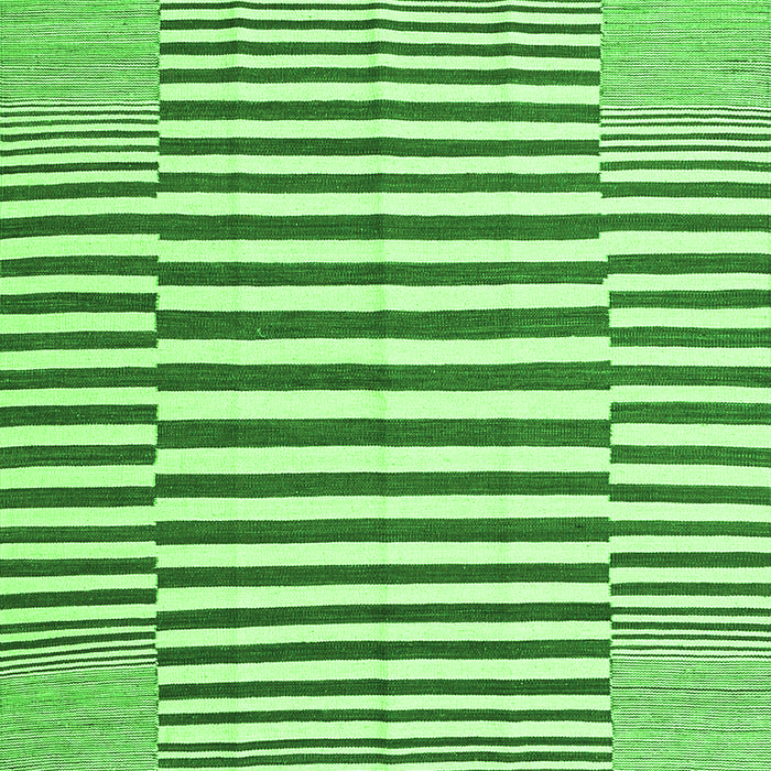 Solid Green Modern Rug, con691grn