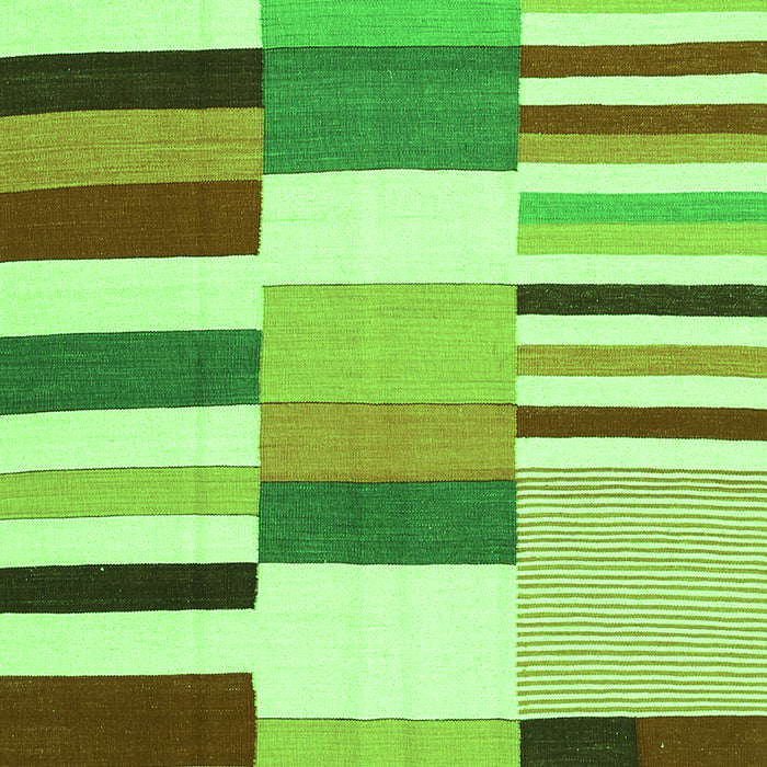 Southwestern Green Country Rug, con692grn