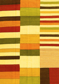 Southwestern Yellow Country Rug, con692yw