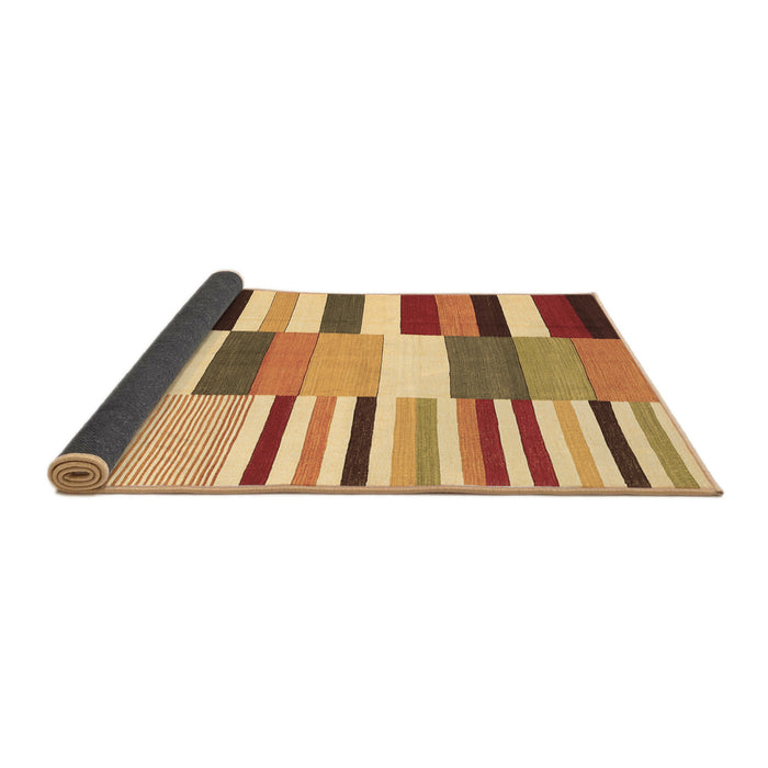 Sideview of Southwestern Brown Country Rug, con692brn