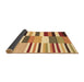 Sideview of Southwestern Brown Country Rug, con692brn