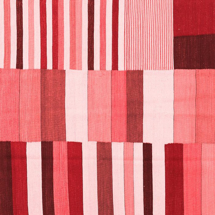 Machine Washable Southwestern Red Country Rug, wshcon692red