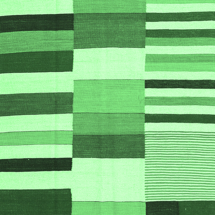 Southwestern Emerald Green Country Rug, con692emgrn