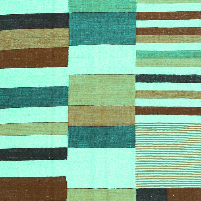 Southwestern Turquoise Country Rug, con692turq