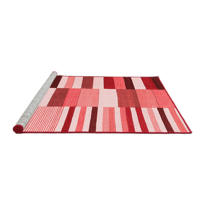 Country Red Washable Rugs