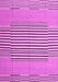 Machine Washable Abstract Pink Contemporary Rug, wshcon693pnk