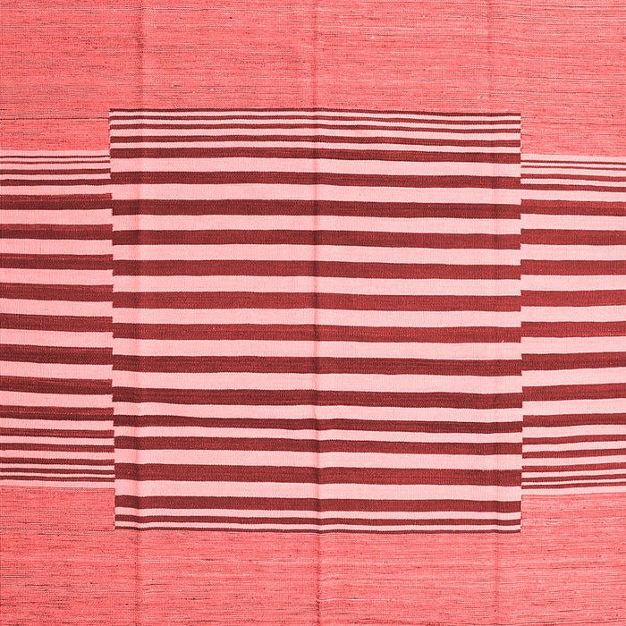 Abstract Red Contemporary Area Rugs