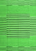 Abstract Green Contemporary Rug, con693grn