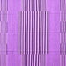 Square Abstract Purple Contemporary Rug, con693pur