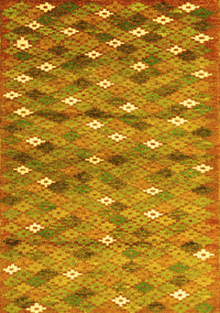 Southwestern Yellow Country Rug, con694yw