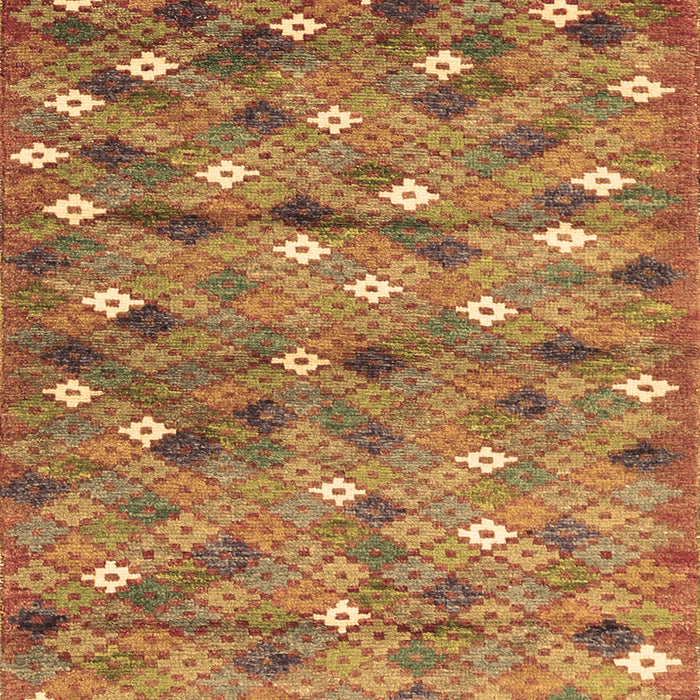 Southwestern Brown Country Rug, con694brn