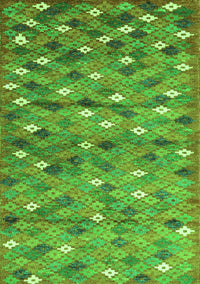 Southwestern Green Country Rug, con694grn