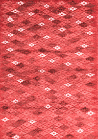 Southwestern Red Country Rug, con694red