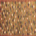 Square Southwestern Brown Country Rug, con694brn