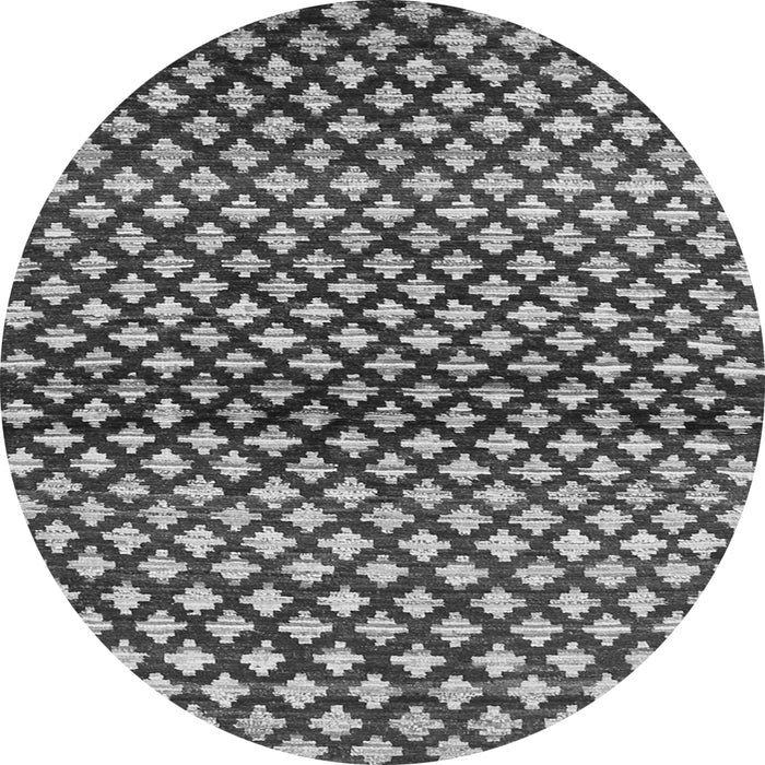 Machine Washable Abstract Gray Contemporary Rug, wshcon695gry