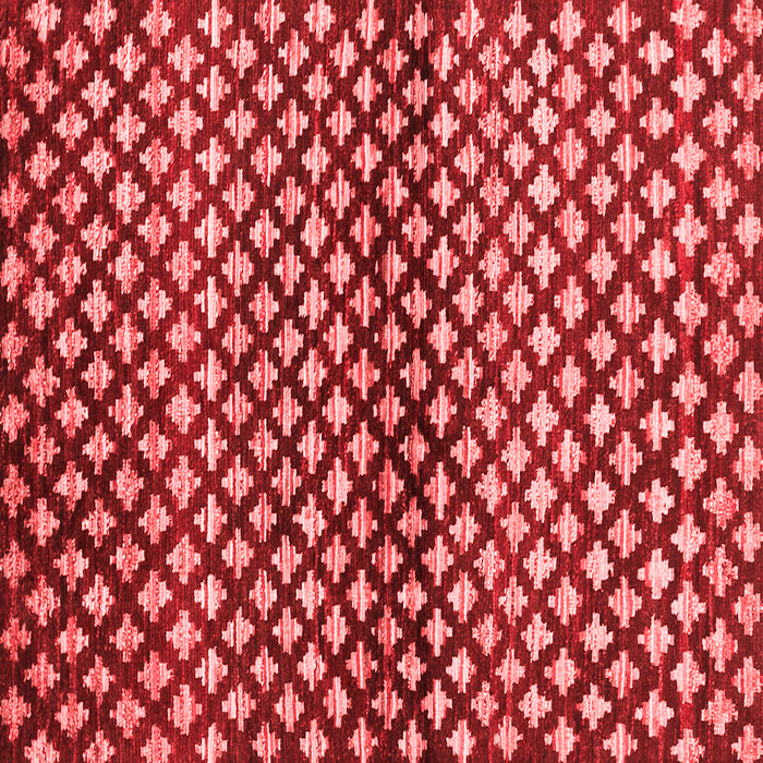 Abstract Red Contemporary Rug, con695red