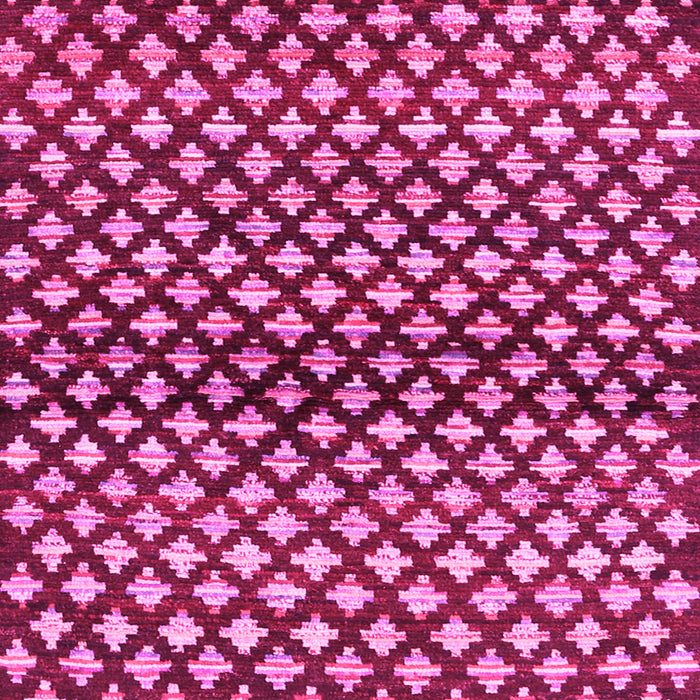 Machine Washable Abstract Pink Contemporary Rug, wshcon695pnk